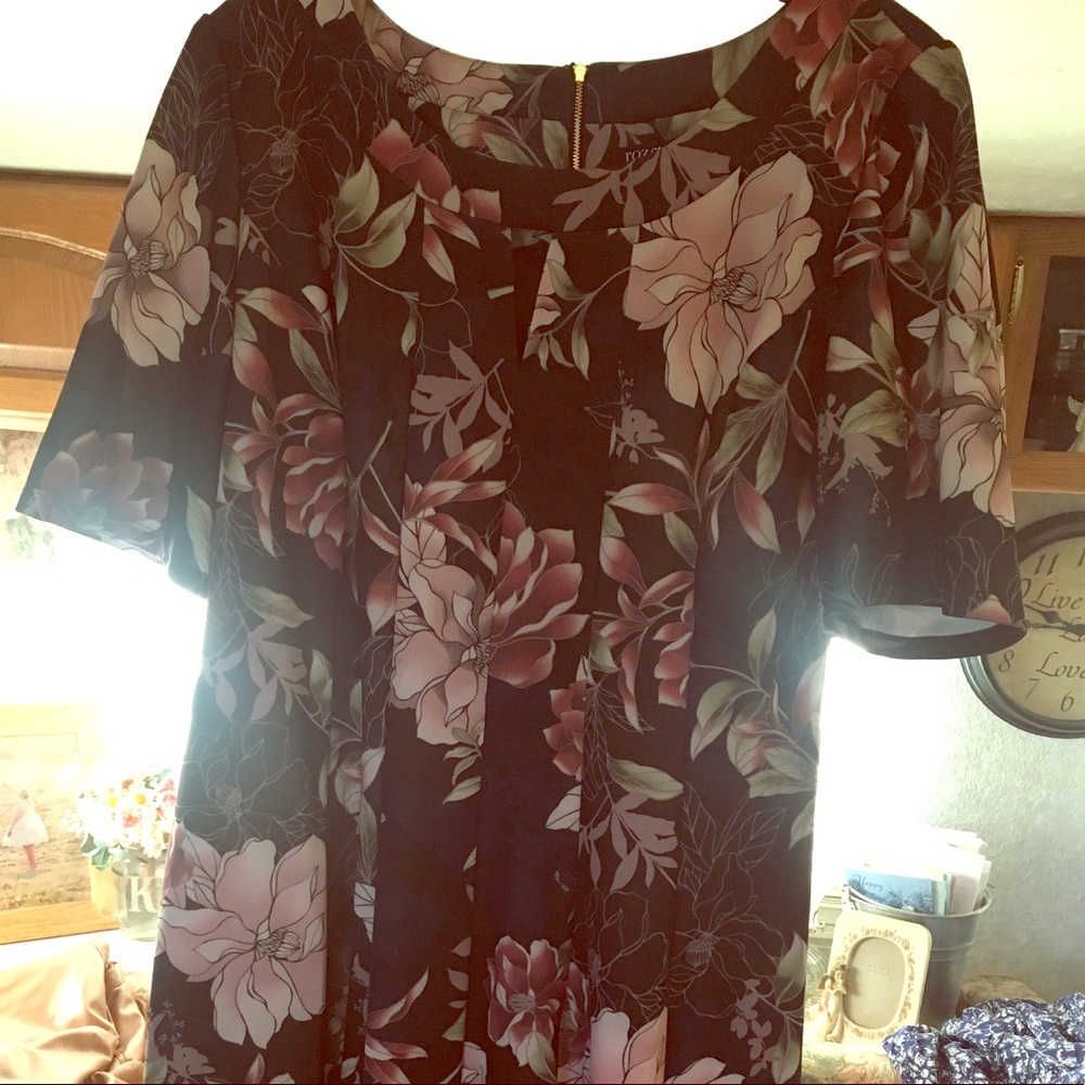 Dress with cardigan